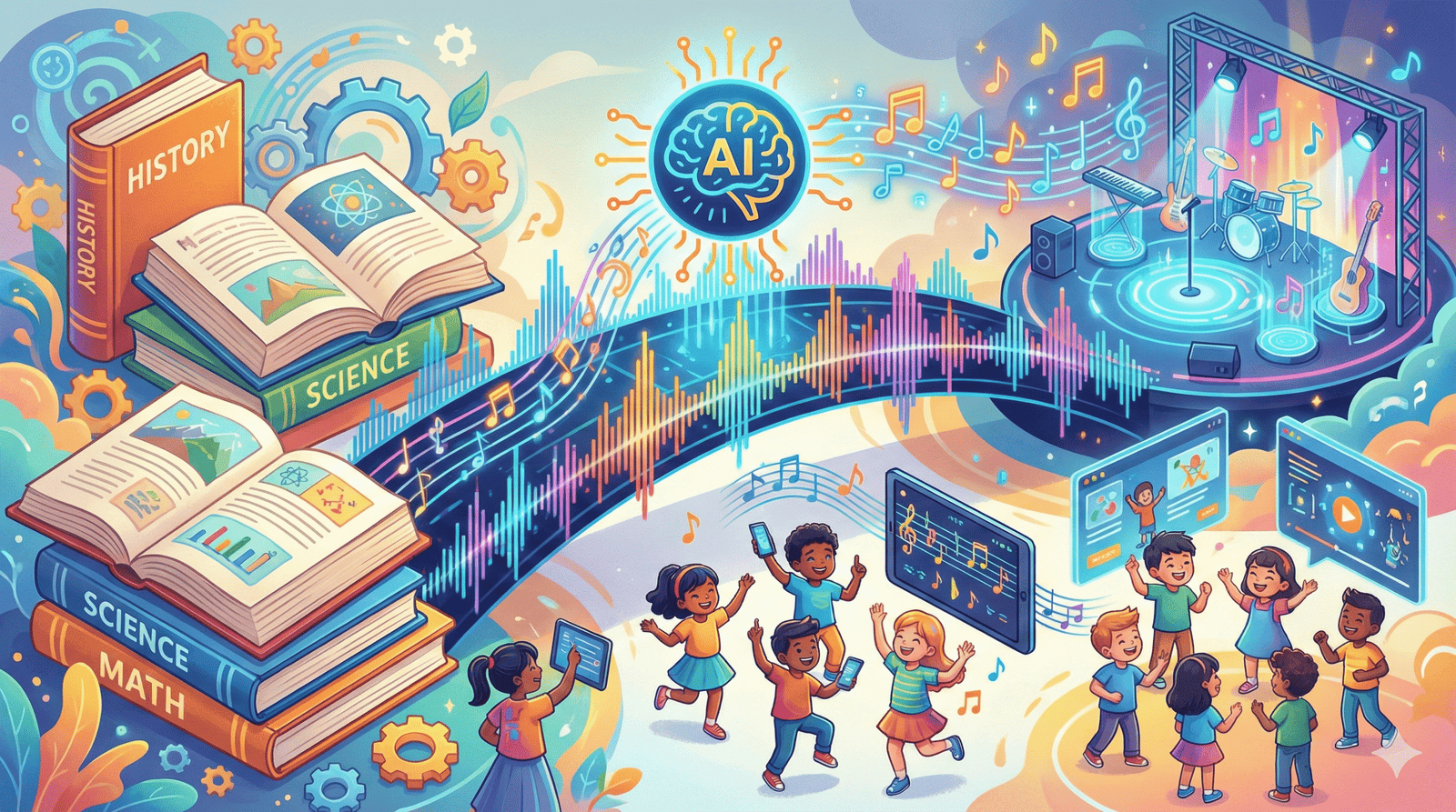 Canciones con IA y sus usos educativos